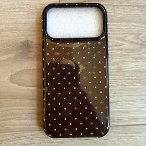 Stylish Black Polka Dot Phone Case
